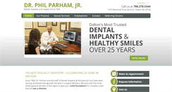 Desktop Screenshot of daltondentalimplants.com